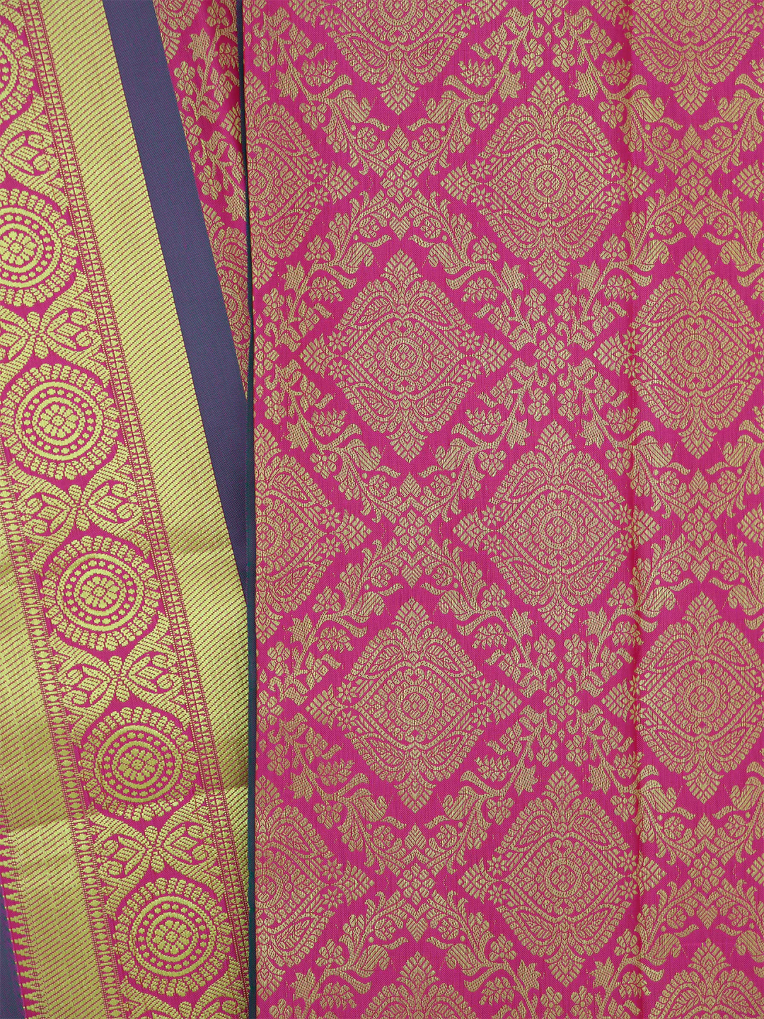 Art Silk Chakra Ponnadai Shawl Assorted Colour 517 - Image 5