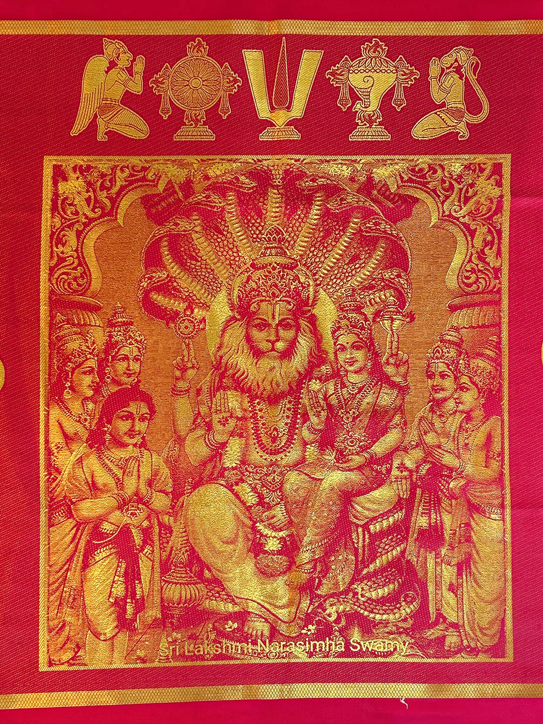 Art Silk Narashimar Ponnadai Shawl Assorted Colour 518 - Image 3