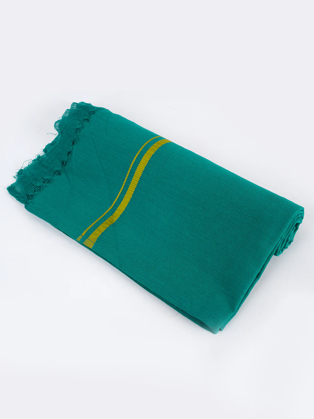Assorted Border Devotional Towel Green Hariharan (Pack of 2) - Image 2