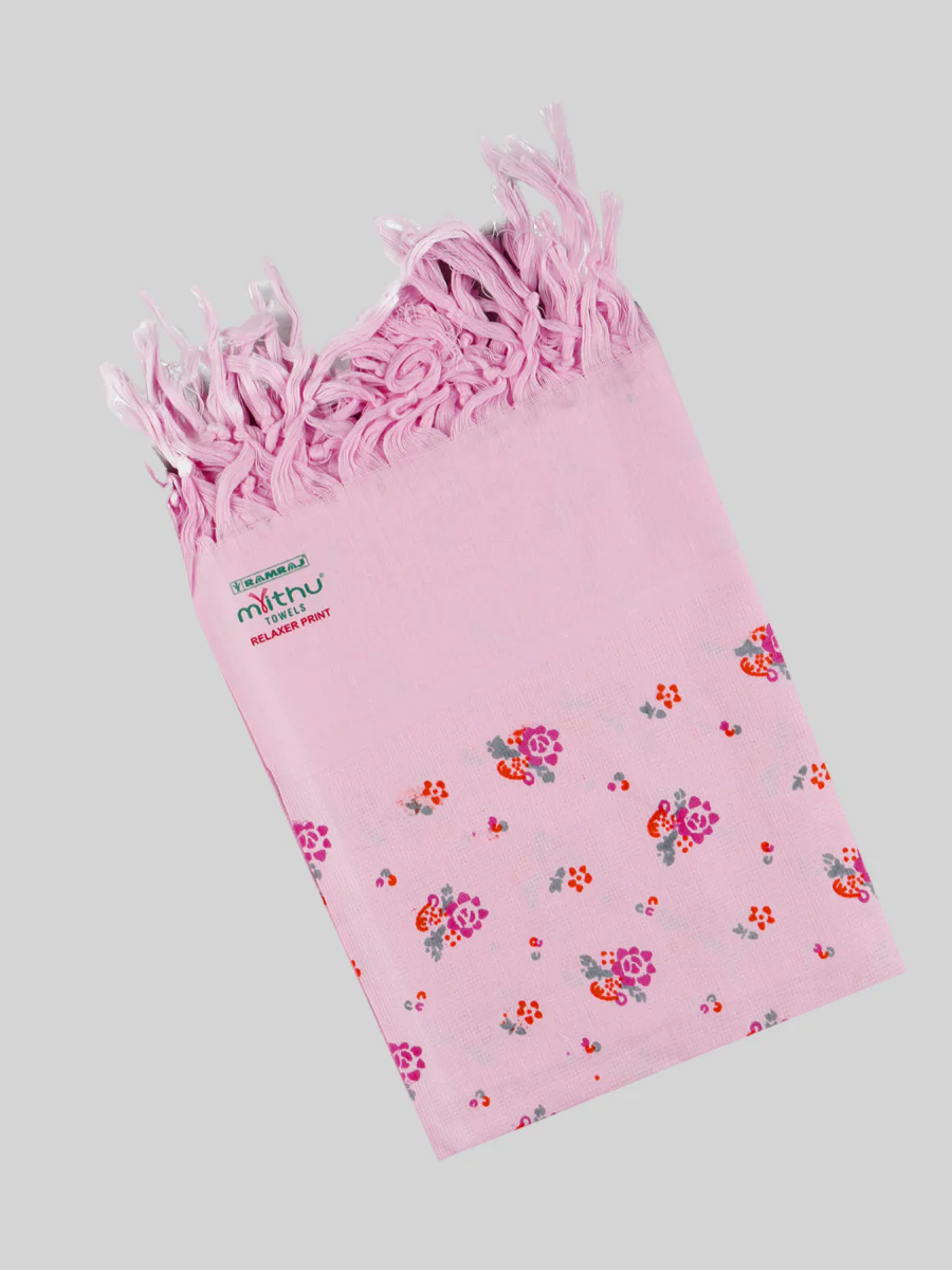 Assorted Colour and Printed Design Bath Towel Relaxer - Image 2