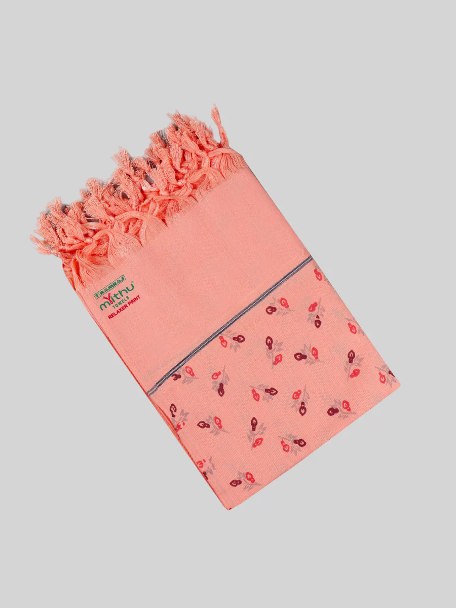 Assorted Colour and Printed Design Bath Towel Relaxer - Image 7