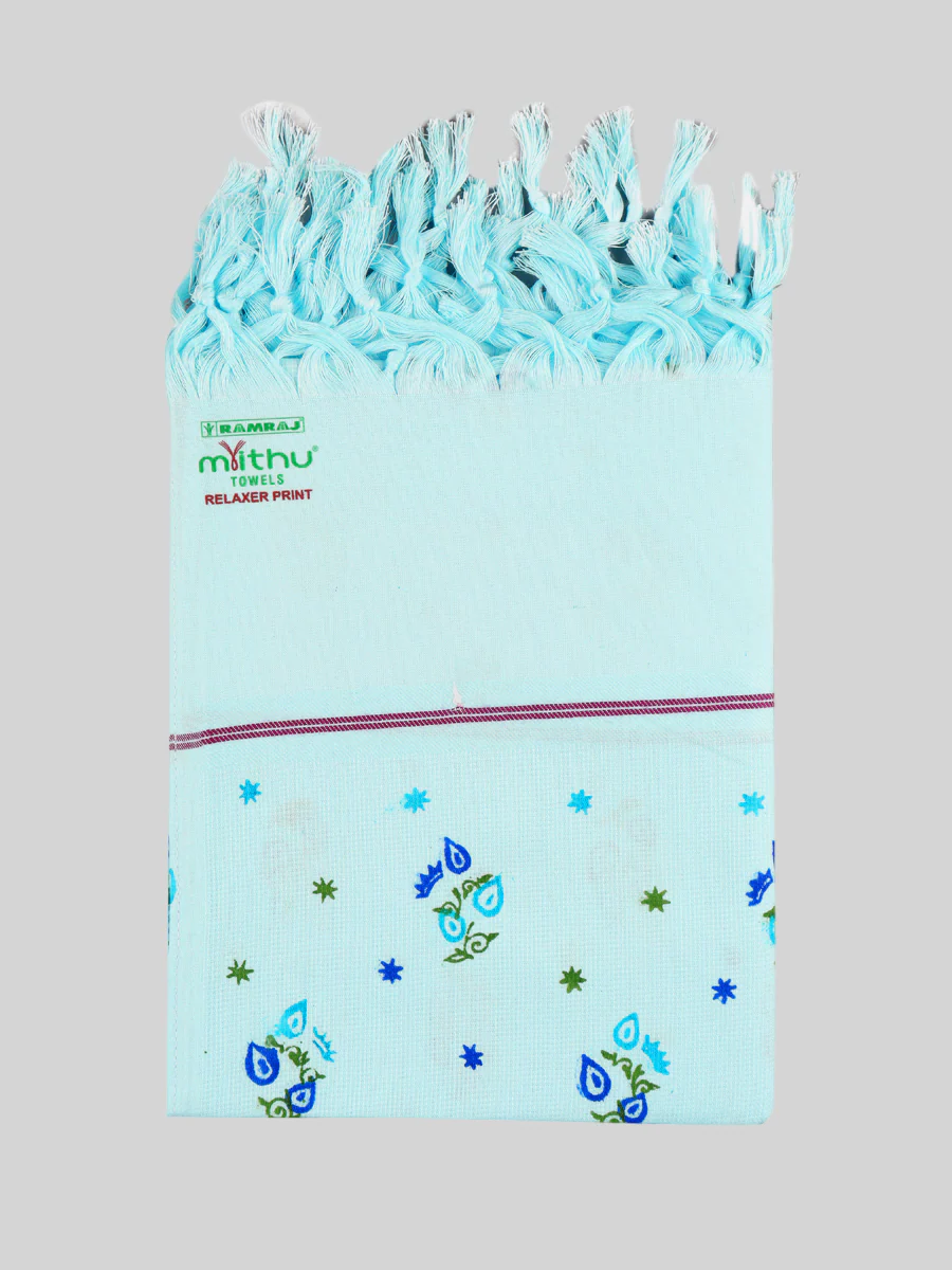 Assorted Colour and Printed Design Bath Towel Relaxer - Image 8