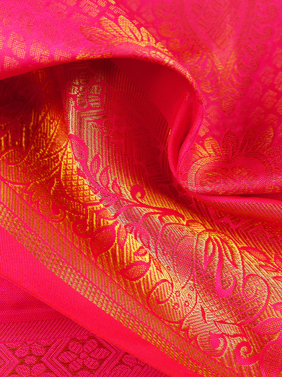 Assorted Colour Jari Shawl/Ponnadai 213 - Image 6