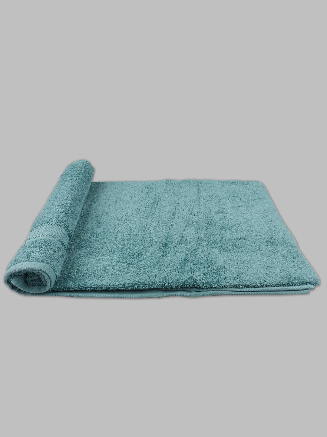 Bamboo Cotton Terry Bath Towel Blue BC7 - Image 6