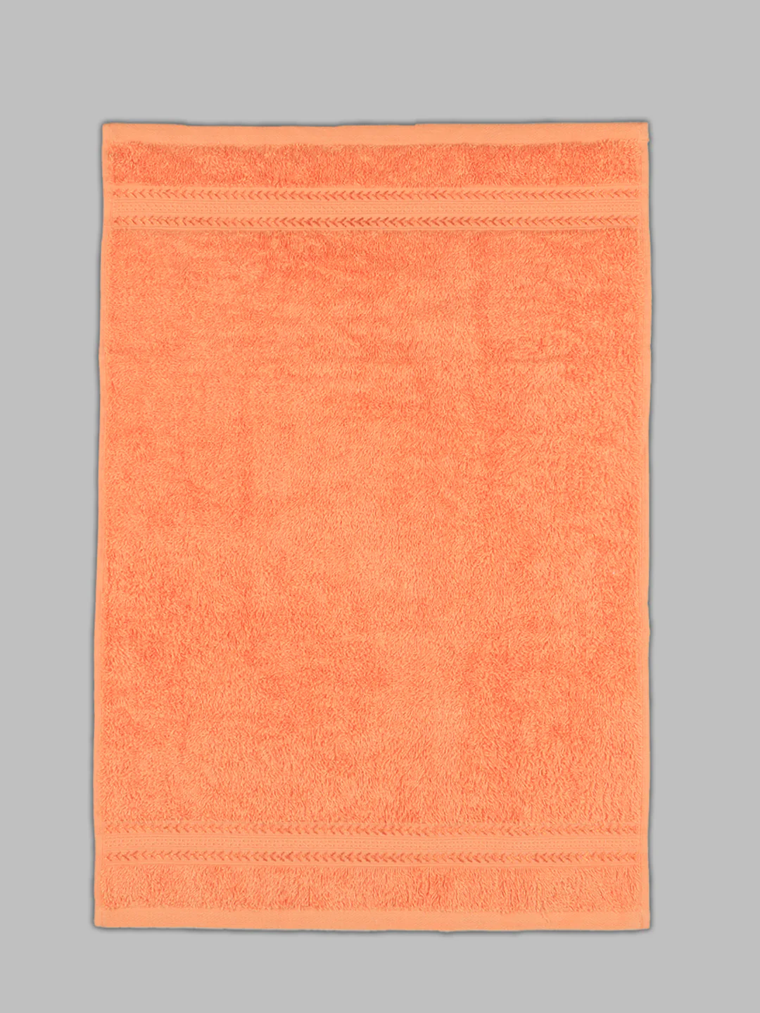 Bamboo Cotton Terry Hand Towel Orange HC1 (Pack of 2) - Image 5
