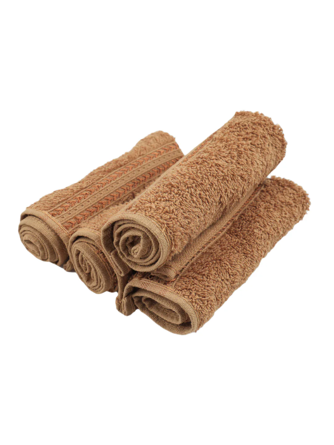 Bamboo Cotton Terry Hand Towel Orange HC1 (Pack of 2) - Image 6
