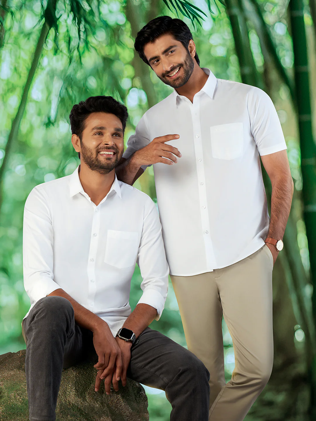 Bamboo Cotton White Shirt - Soft, Breathable & Eco-Friendly - Image 7