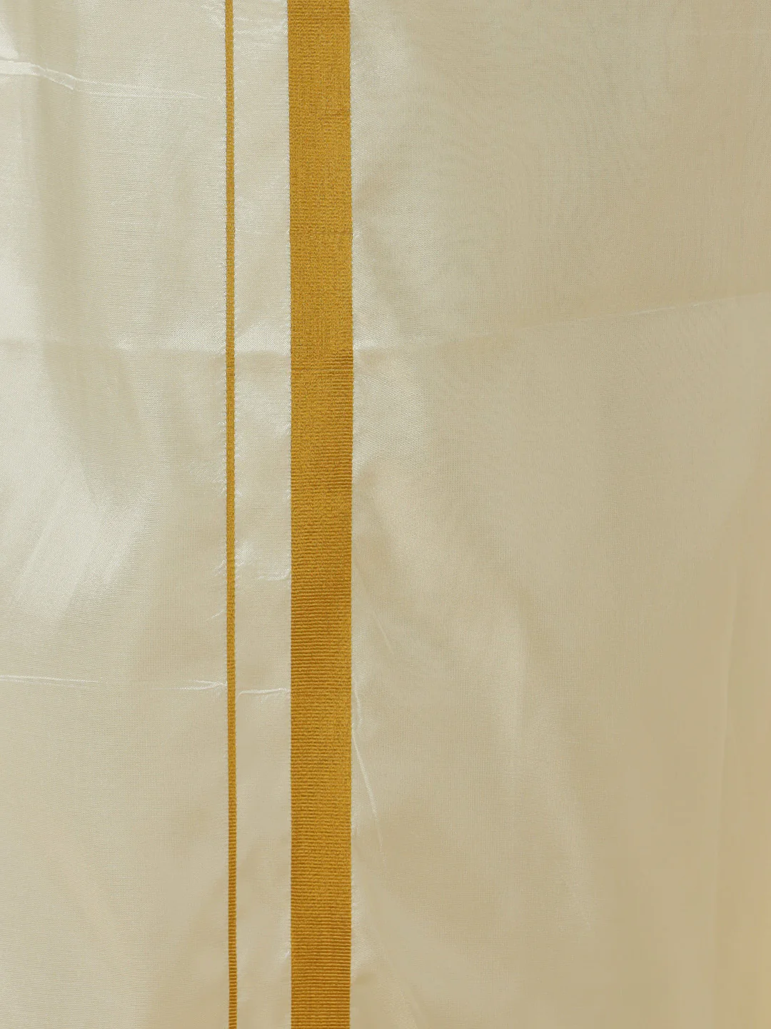 Boys Art silk Shirt & Dhoti Set Butterscotch - Image 3