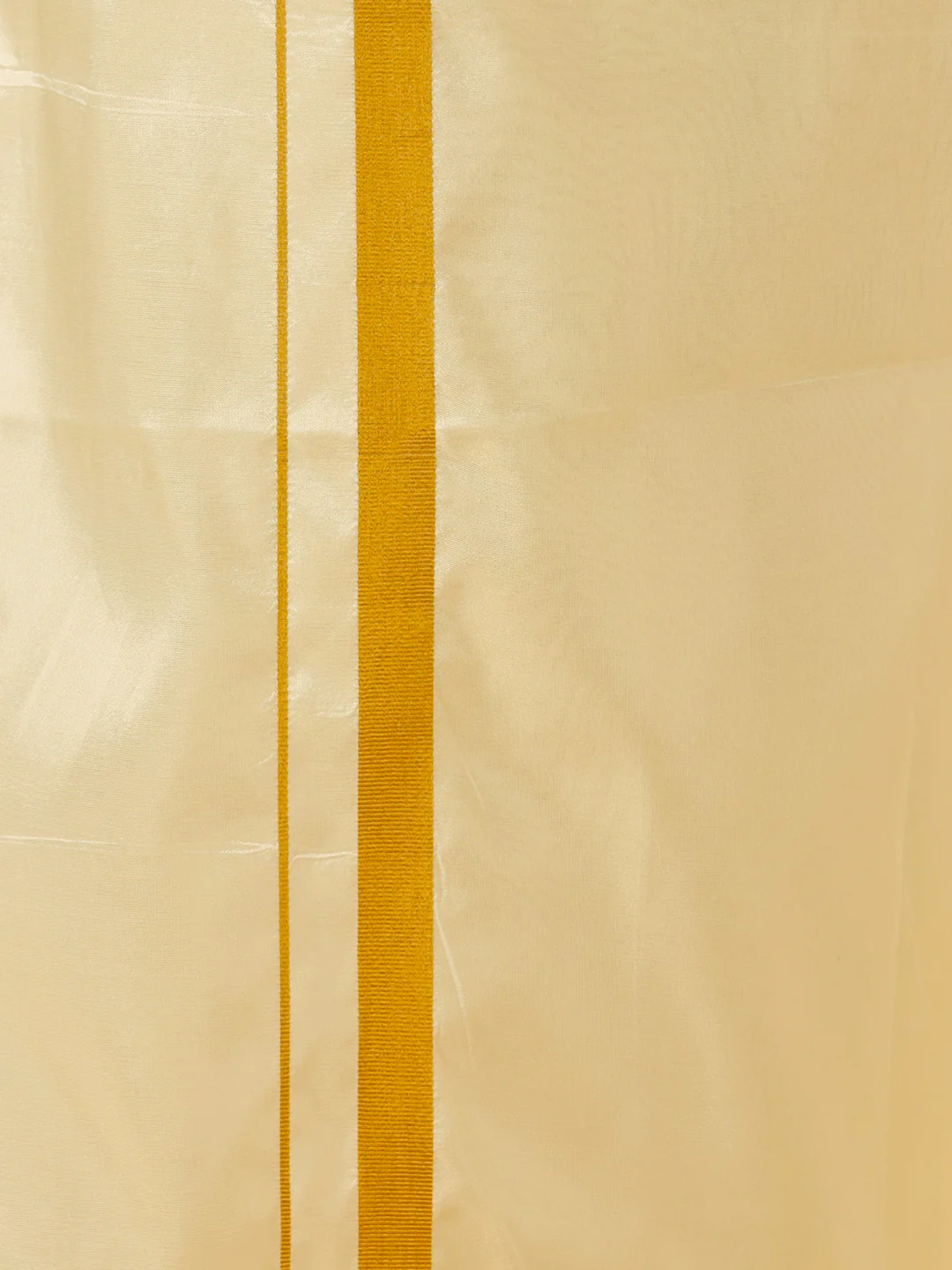 Boys Art silk Shirt & Dhoti Set Champagne Sandal - Image 5
