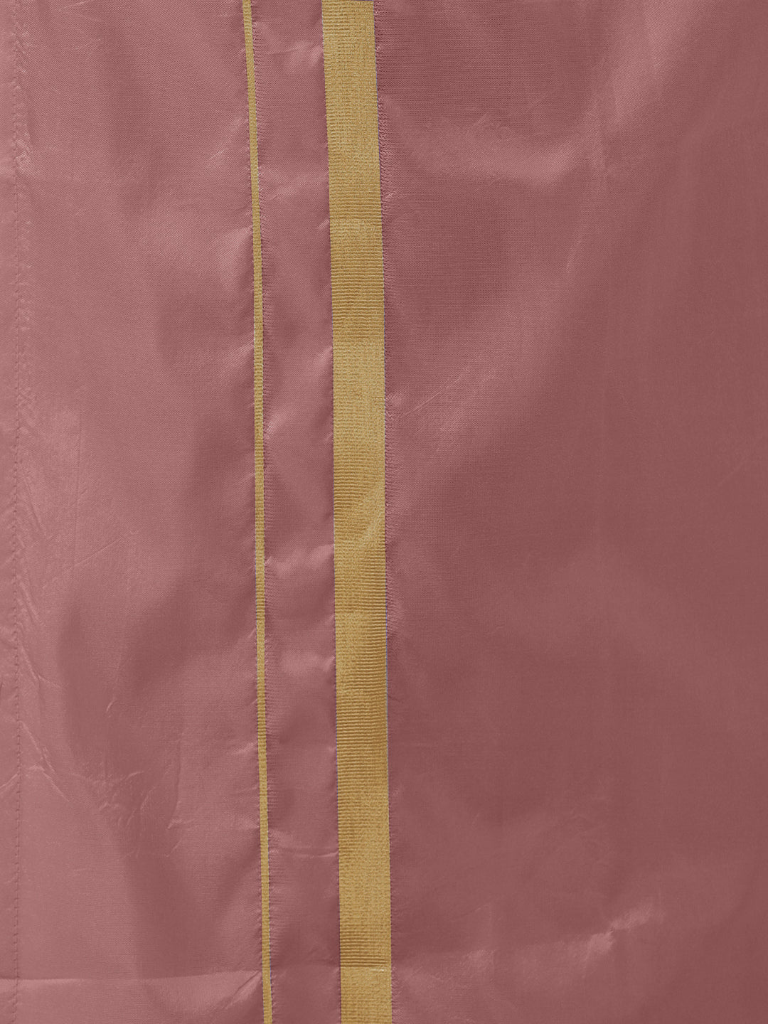 Boys Art silk Shirt & Dhoti Set Copper Tone - Image 4