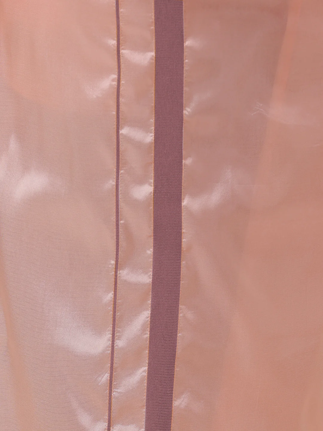Boys Art silk Shirt & Dhoti Set Coral Pink - Image 5