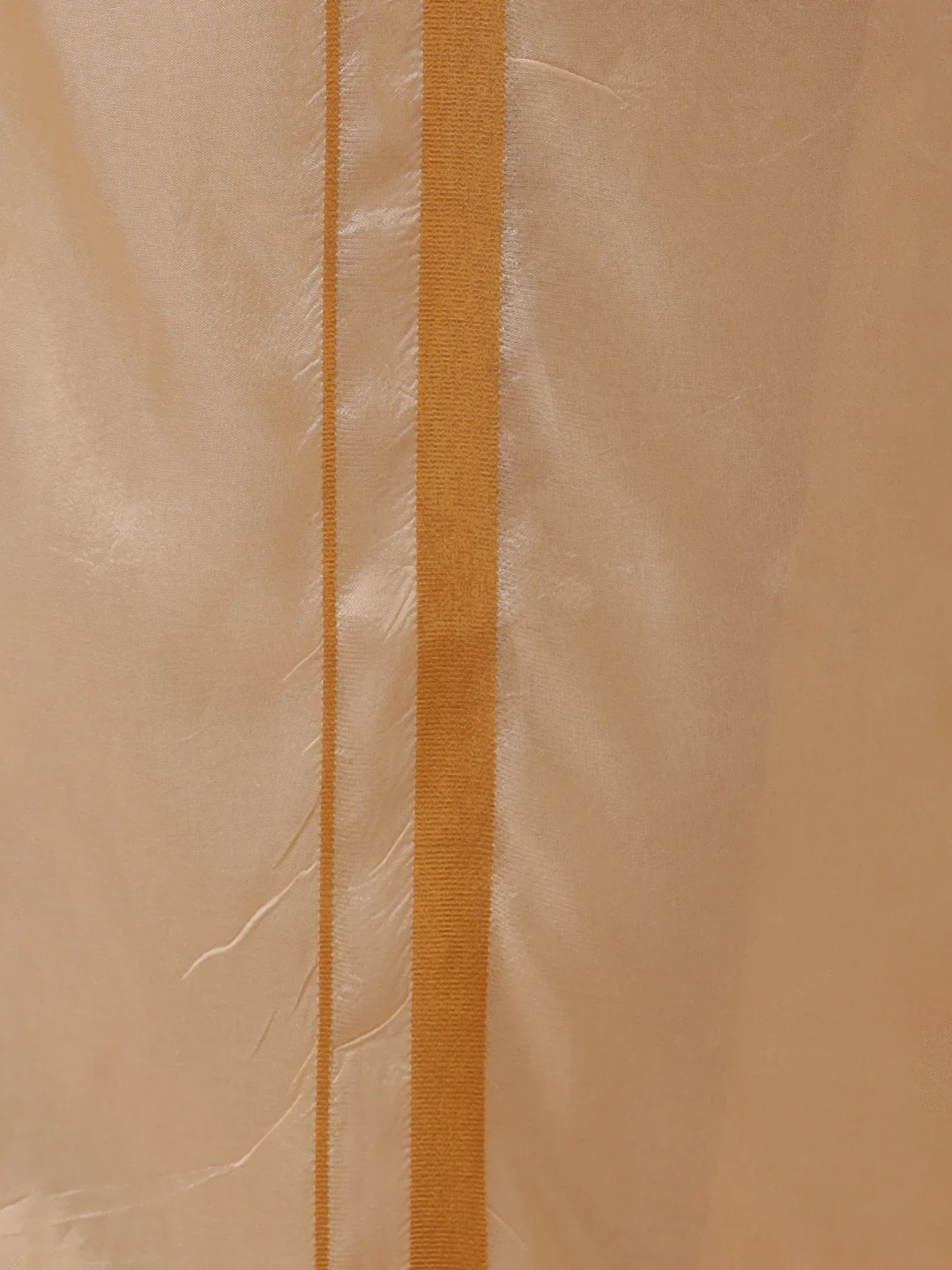 Boys Art silk Shirt & Dhoti Set Fresh Peach - Image 5