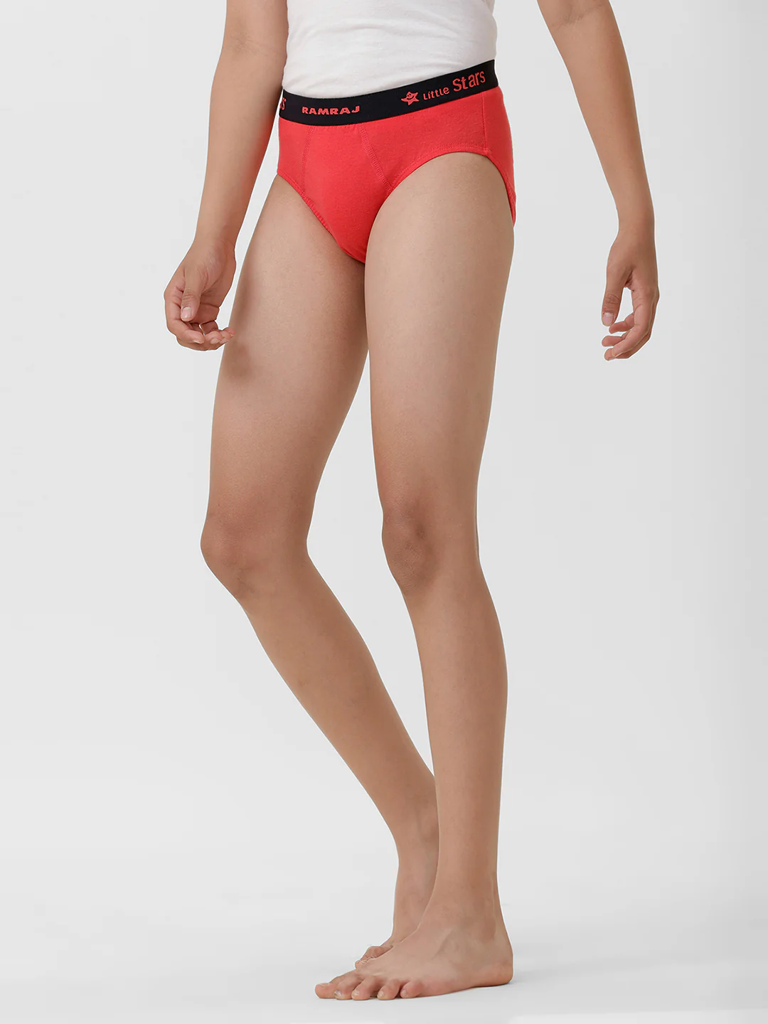 Boys Combed Cotton Assorted Colour Brief Littlestars (Pack of 4 ) - Image 3