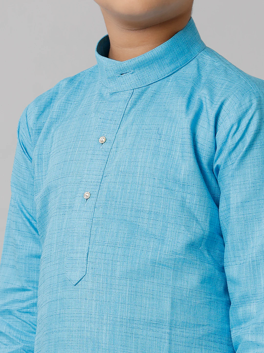 Boys Fantastic Kurtha Full Sleeves Blue FS4 - Image 2