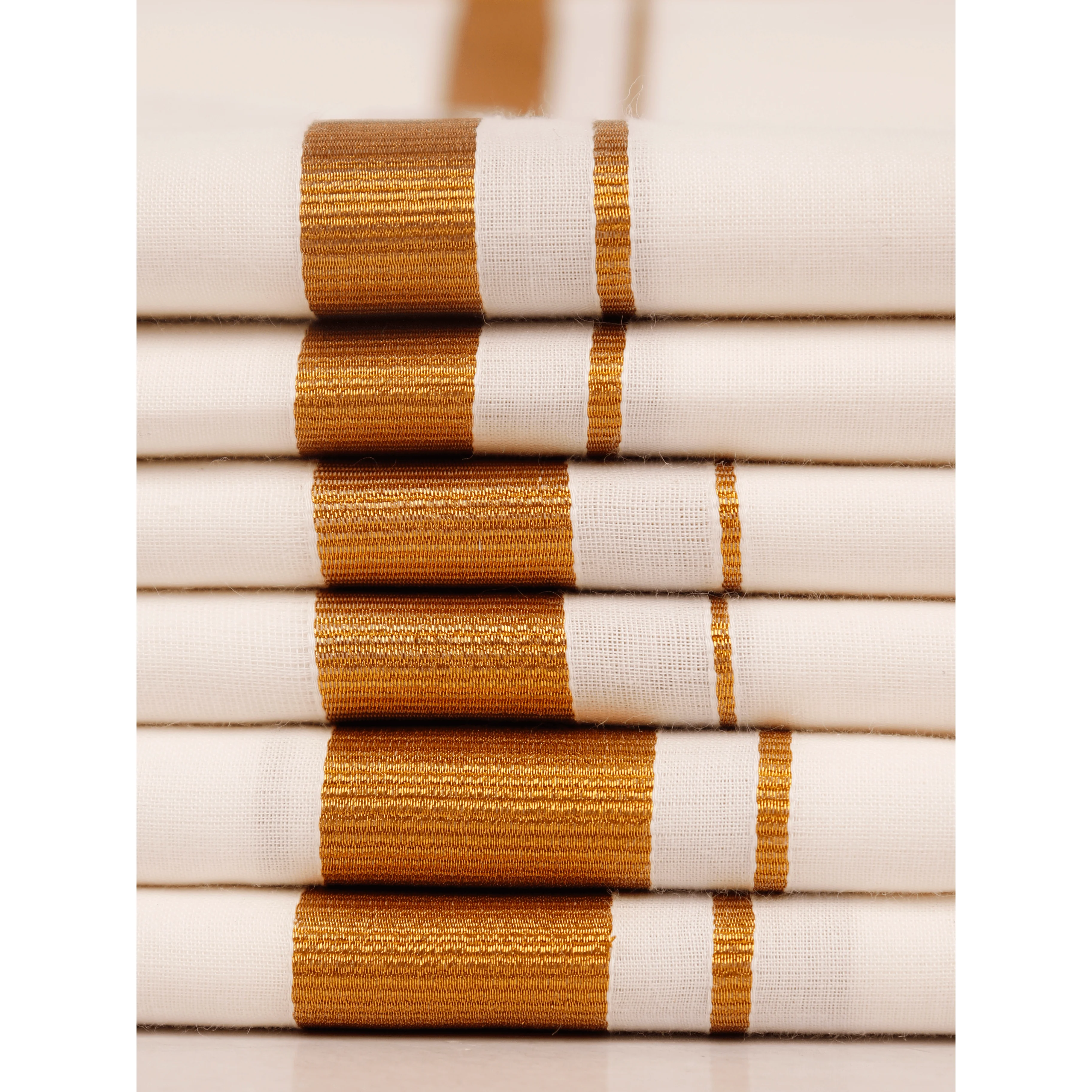 Cherry Cream 1" inch Border Towel - Image 6
