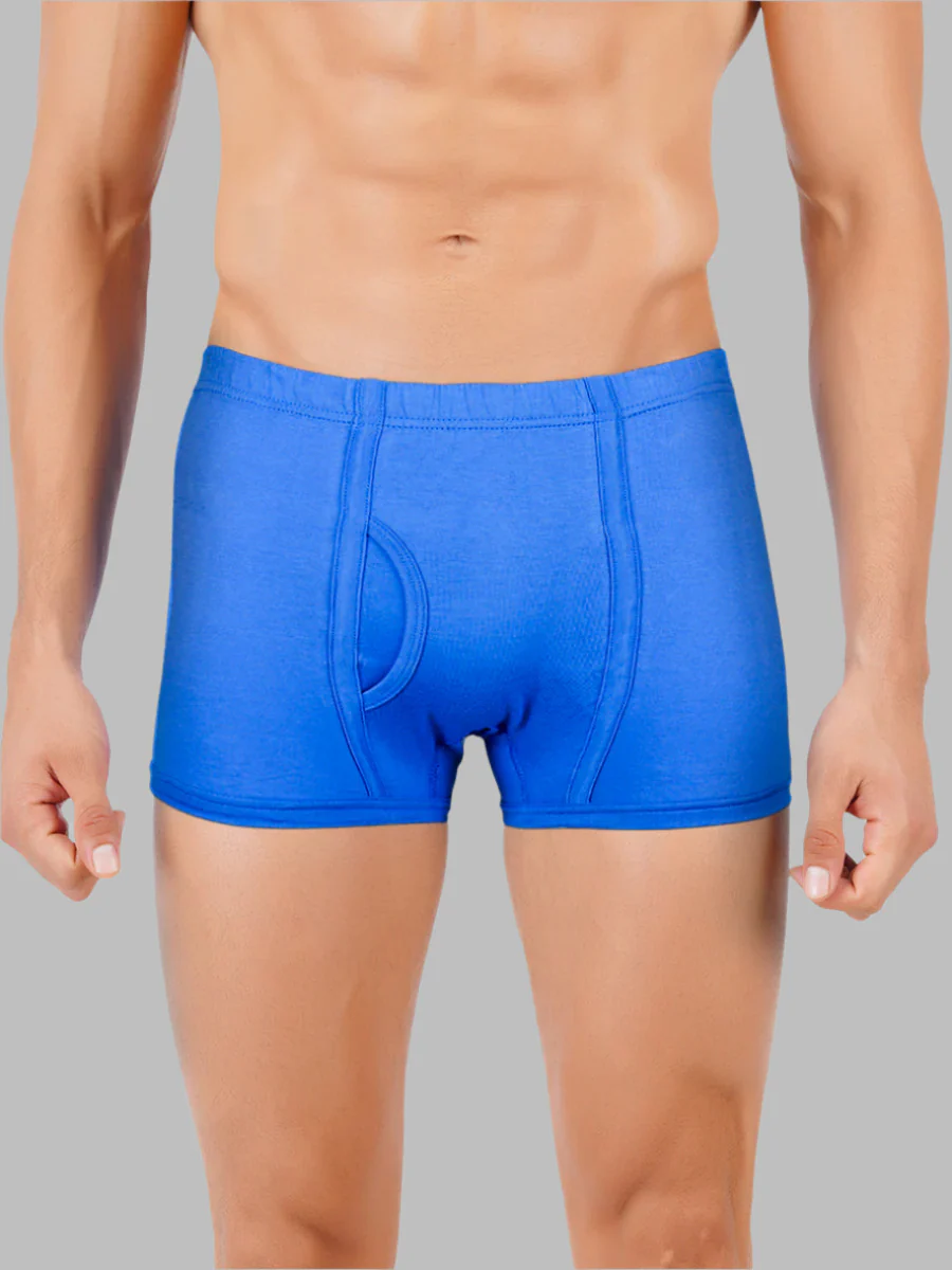 Combed Cotton Assorted Colour IE Without Pocket Trunk Vintrack (Pack of 2)