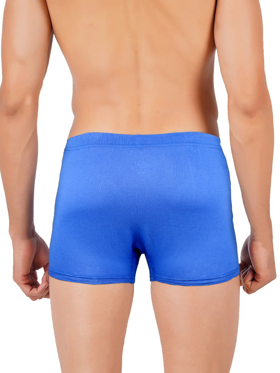 Combed Cotton Assorted Colour IE Without Pocket Trunk Vintrack (Pack of 2) - Image 6