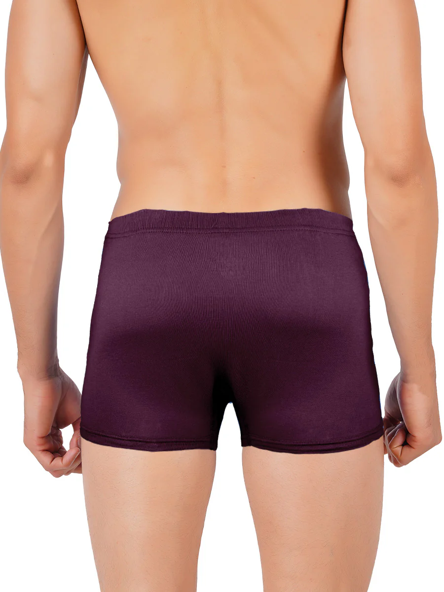 Combed Cotton Assorted Colour IE Without Pocket Trunk Vintrack (Pack of 2) - Image 7