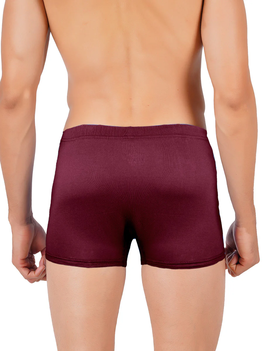 Combed Cotton Assorted Colour IE Without Pocket Trunk Vintrack (Pack of 2) - Image 9