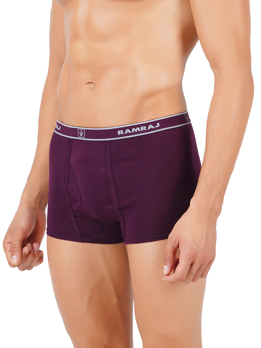 Combed Cotton Assorted Colour OE Without Pocket Trunk Vintrack (Pack of 2) - Image 5