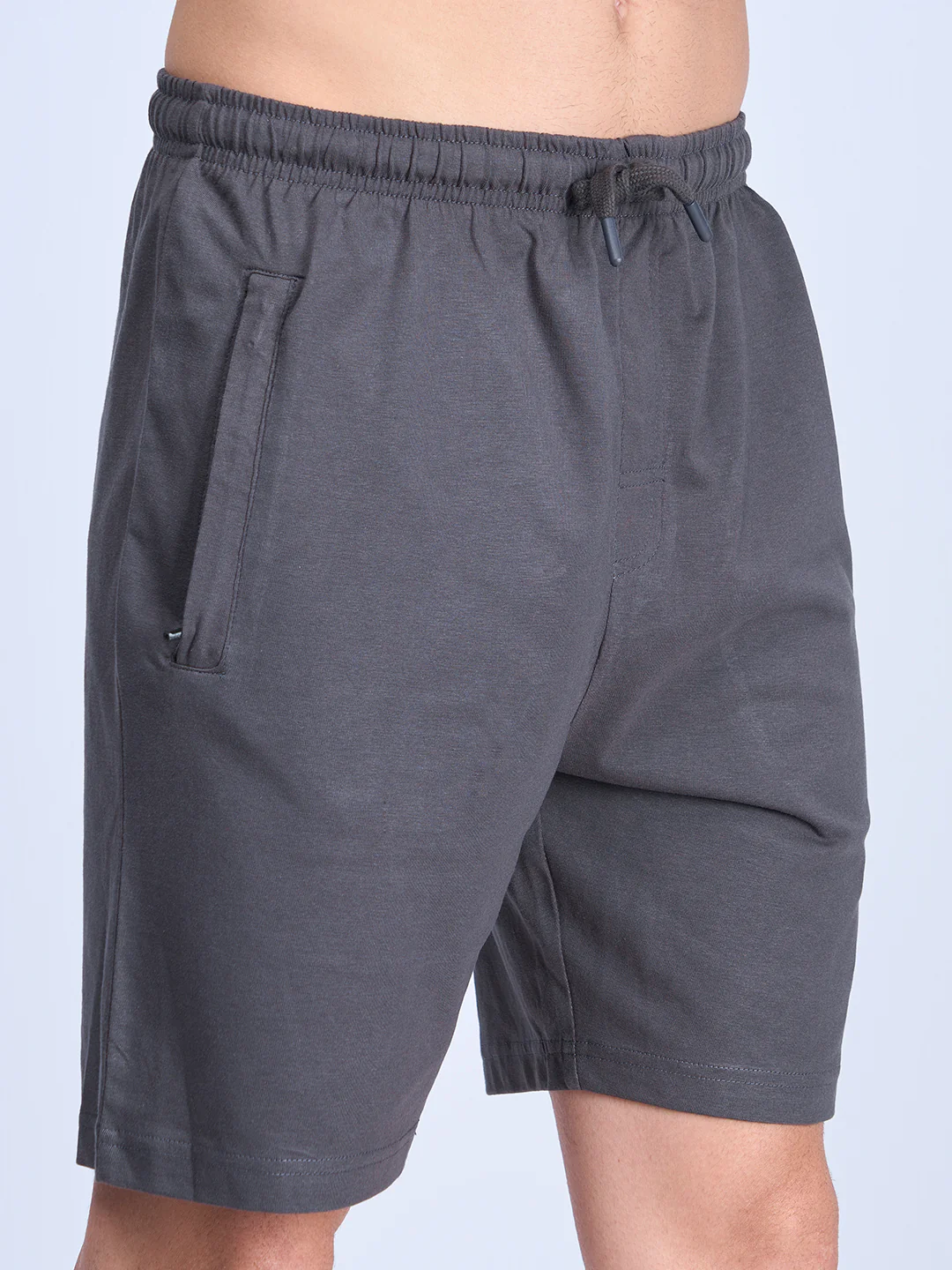Combed Cotton Rich Agile Shorts Dark Grey AGS2 - Image 2
