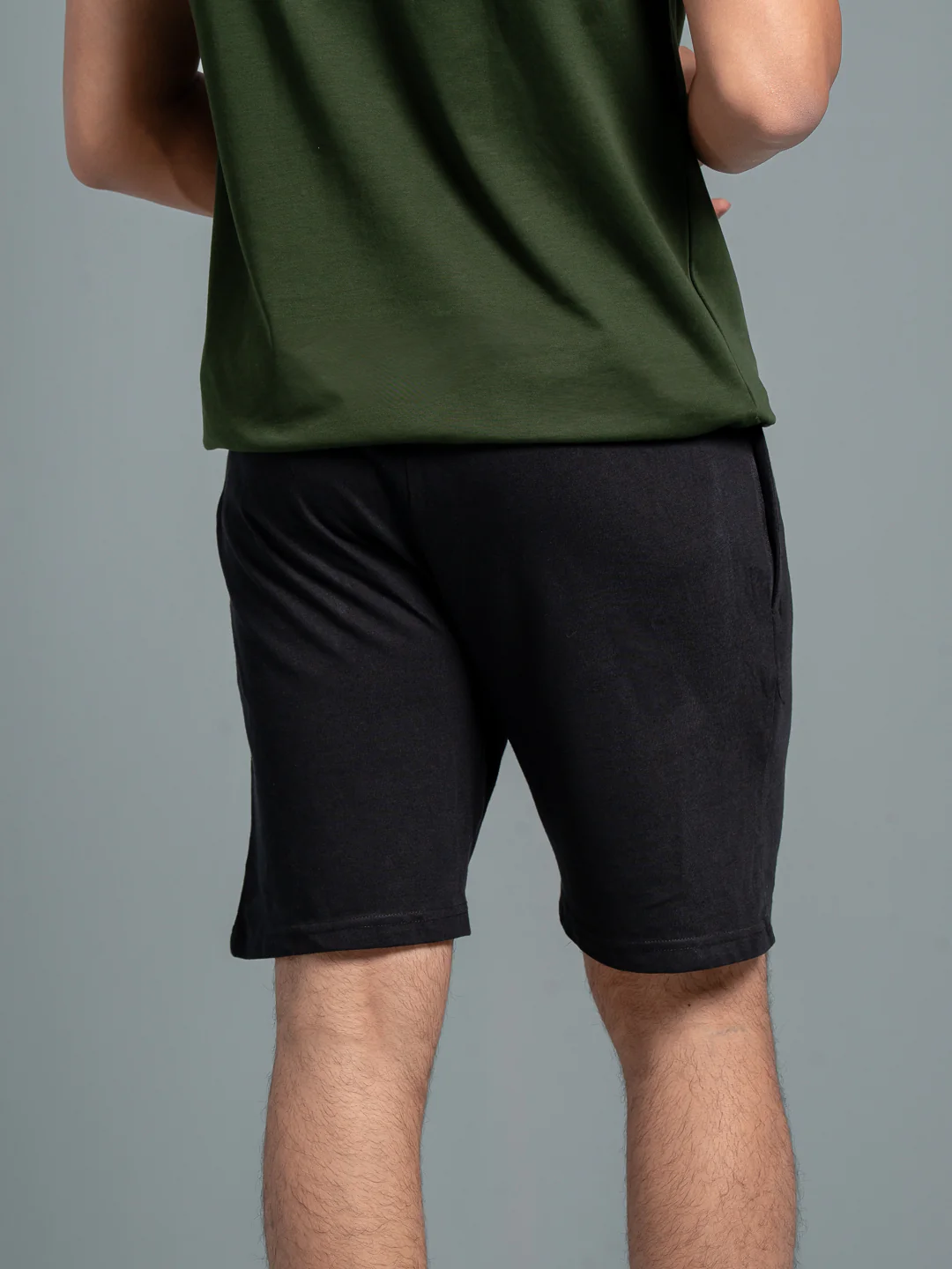 Combed Cotton Rich Expert Shorts Black ES1 - Image 4