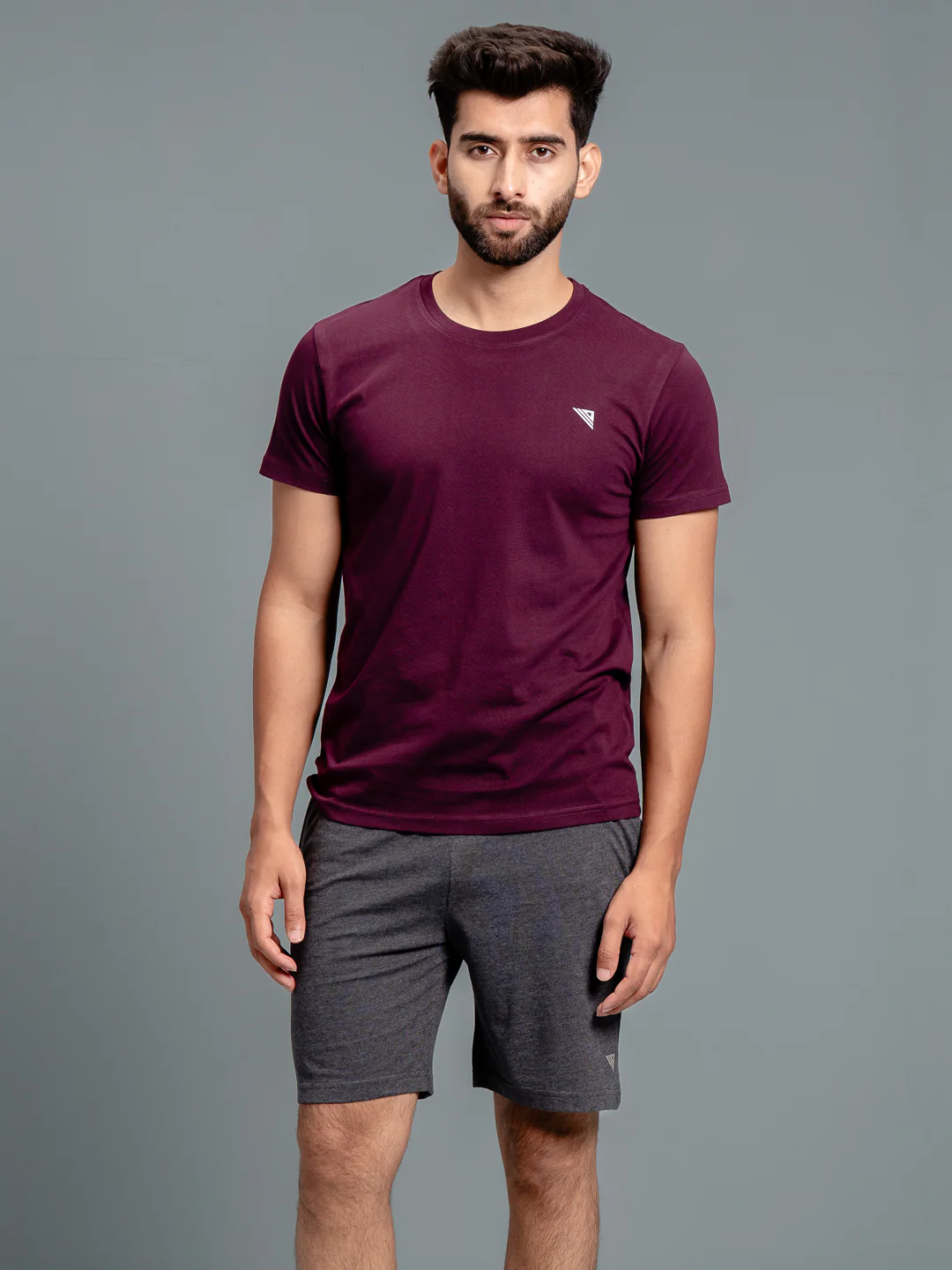 Combed Cotton Rich Expert Shorts Charcoal ES8 - Image 4