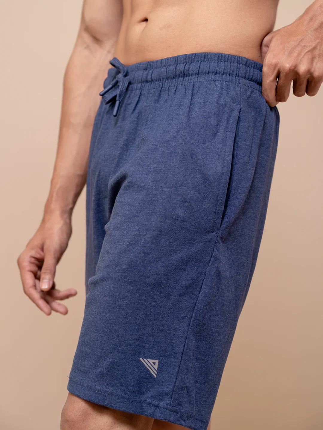 Combed Cotton Rich Expert Shorts Denim Blue ES10 - Image 4
