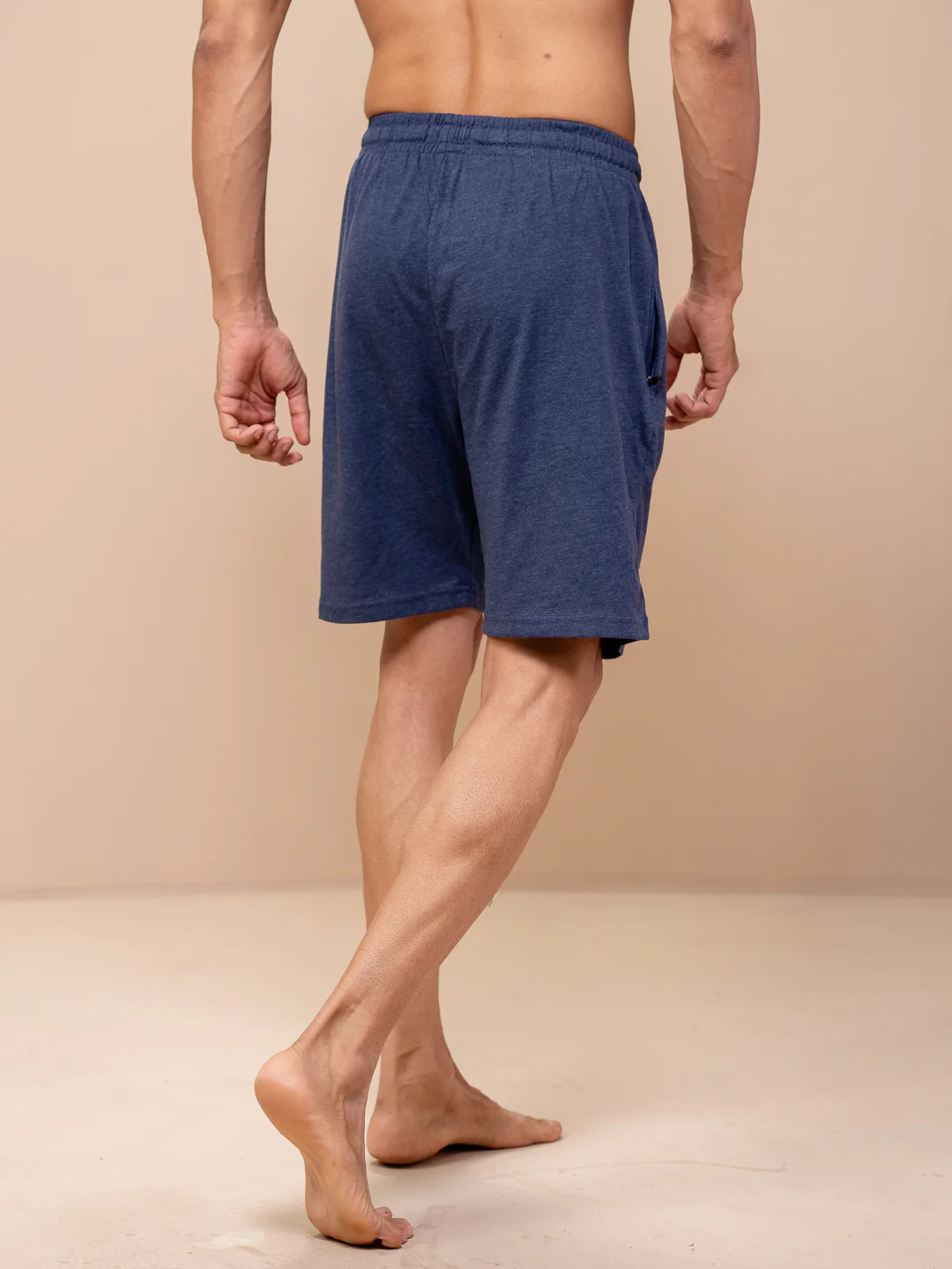 Combed Cotton Rich Expert Shorts Denim Blue ES10 - Image 5