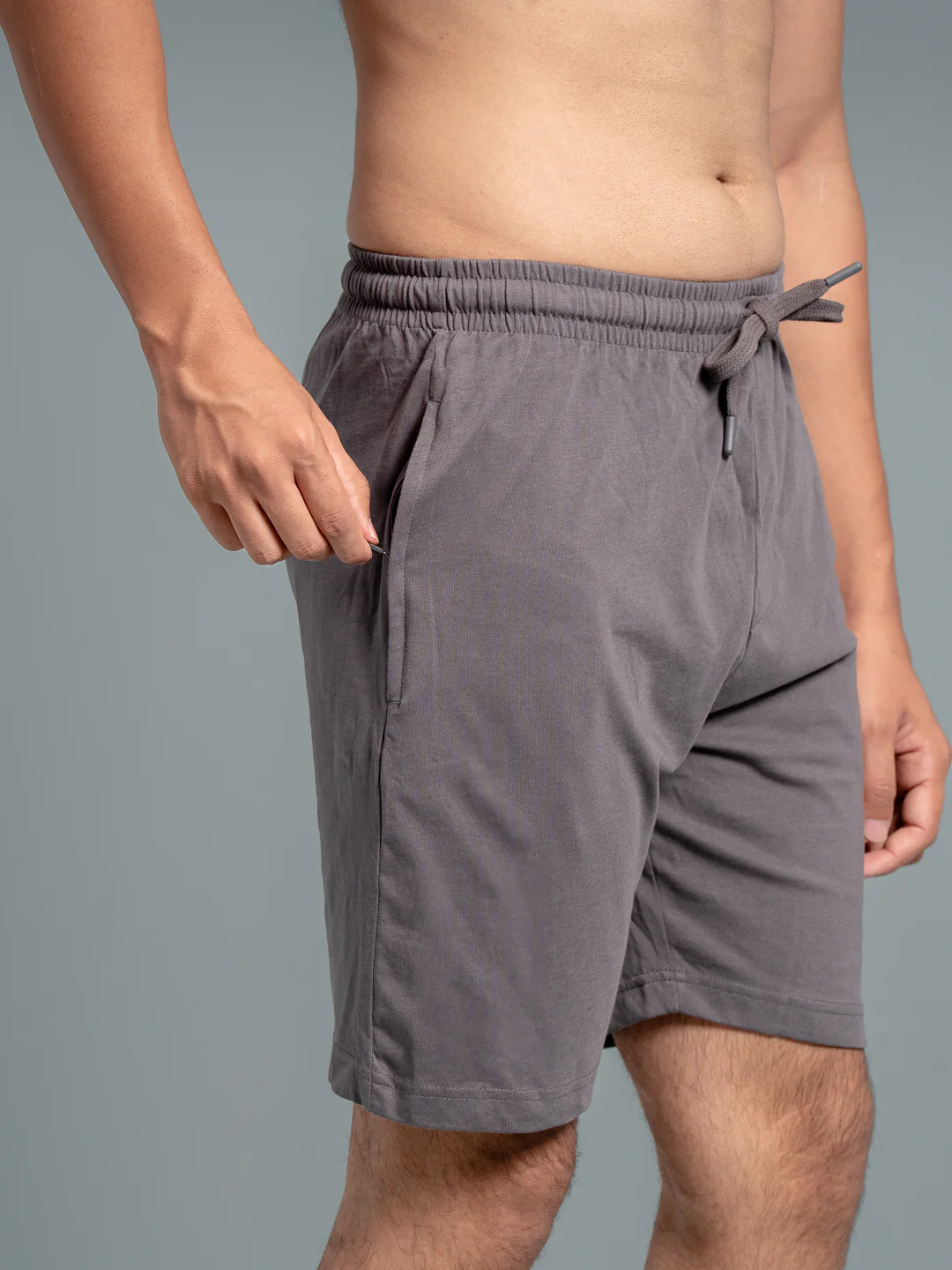 Combed Cotton Rich Expert Shorts Grey ES5