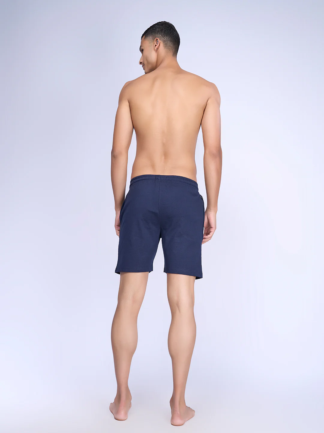 Combed Cotton Rich Expert Shorts Navy ES2 - Image 7