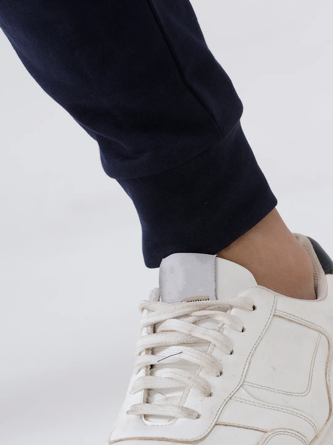 Combed Cotton Rich Jogger with Side Pockets Navy JP4 - Image 8