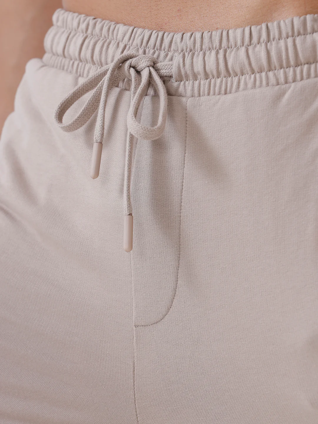 Combed Cotton Rich Track Pant with Side Pockets Beige ETT6 - Image 6