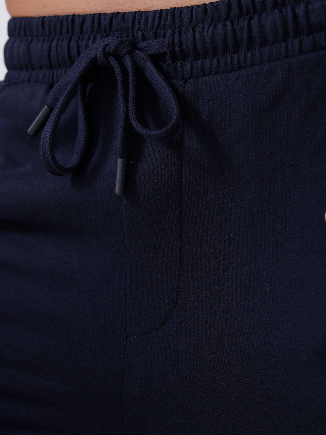 Combed Cotton Rich Track Pant with Side Pockets Navy ETT2 - Image 4