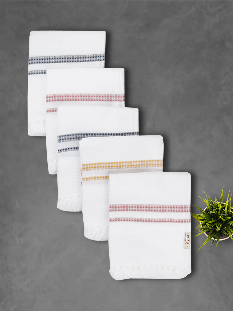 Comfort Cotton Dobby Weaving Bath Towel 1049 (Pack of 2)