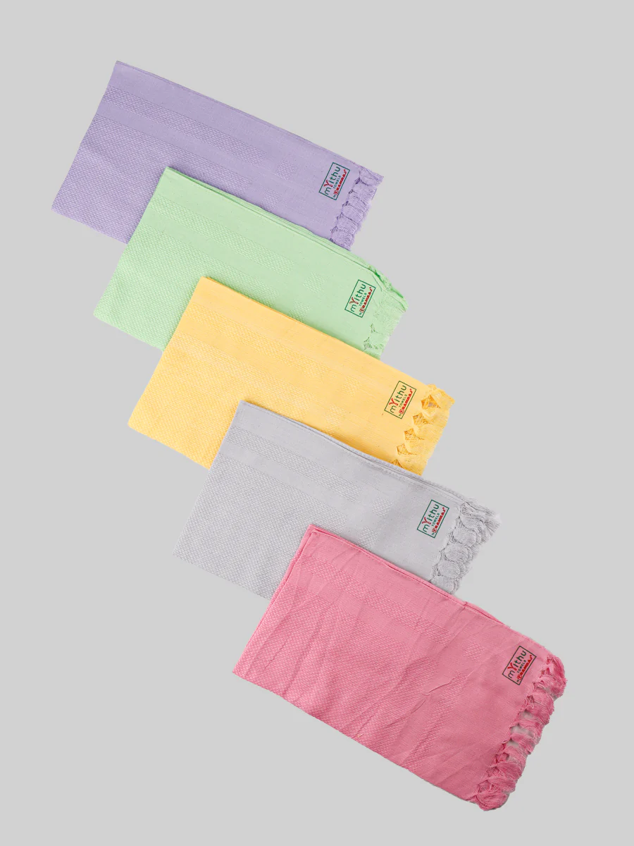 Cool Touch Assorted Colour Napkin Towel (Pack of 6)