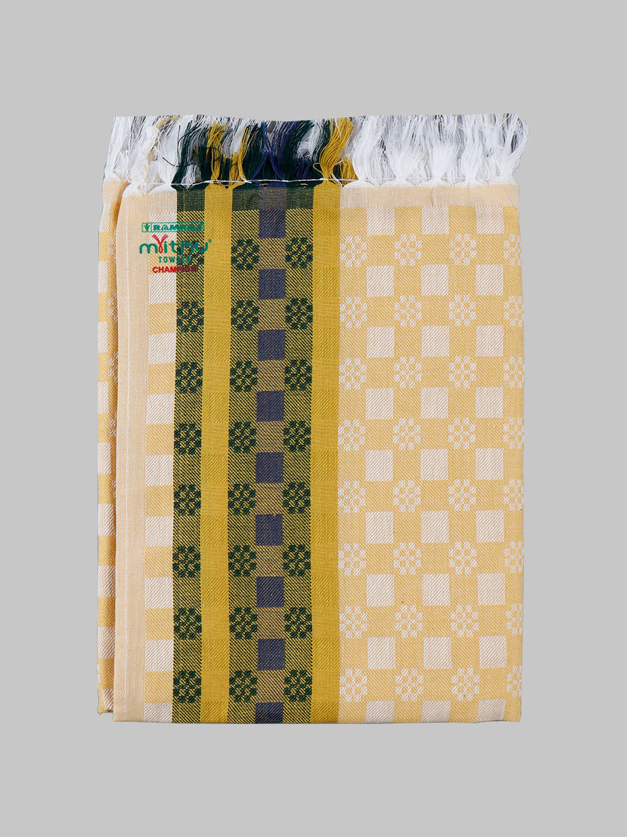 Cotton Assorted Colour Bath Towel Champion (Pack of 2) - Image 5