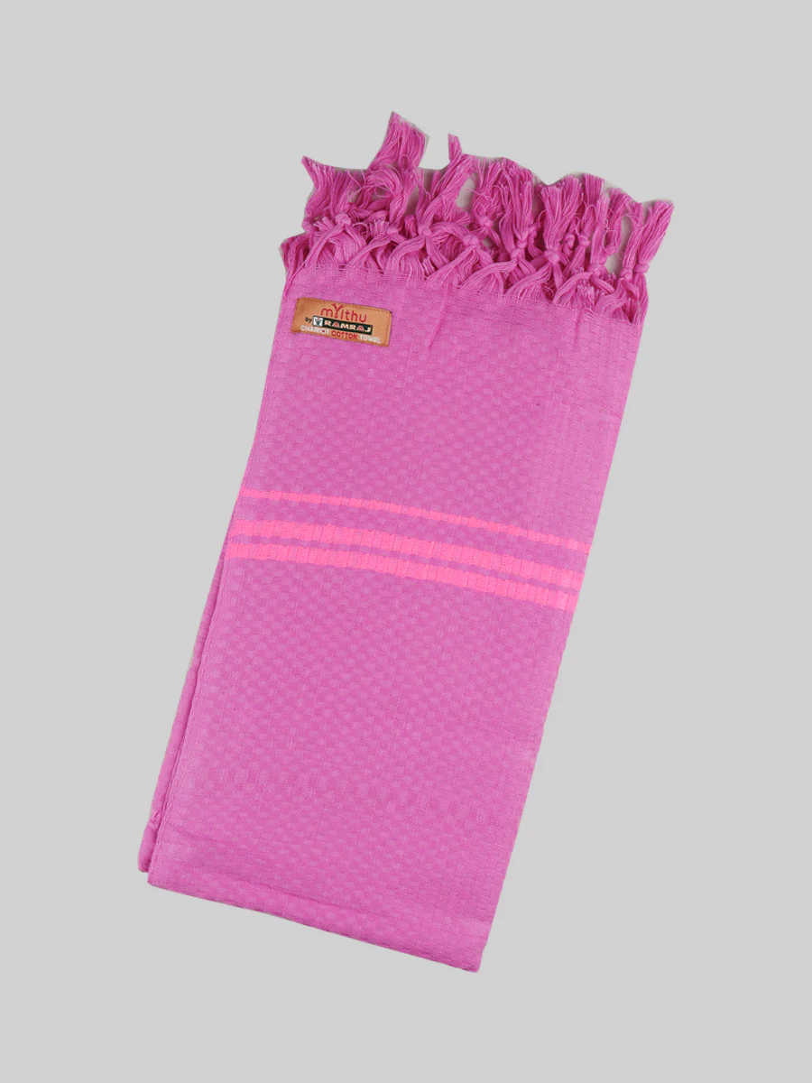 Cotton Assorted Colour Bath Towel Chariot - Image 3