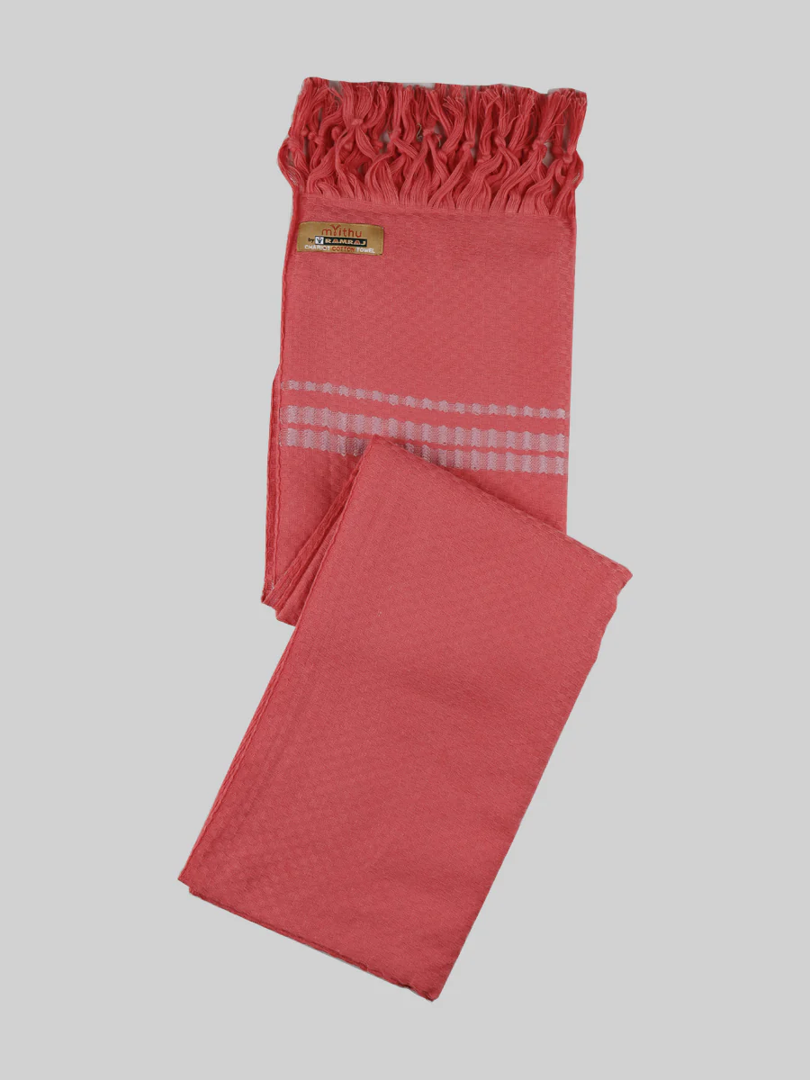 Cotton Assorted Colour Bath Towel Chariot - Image 6