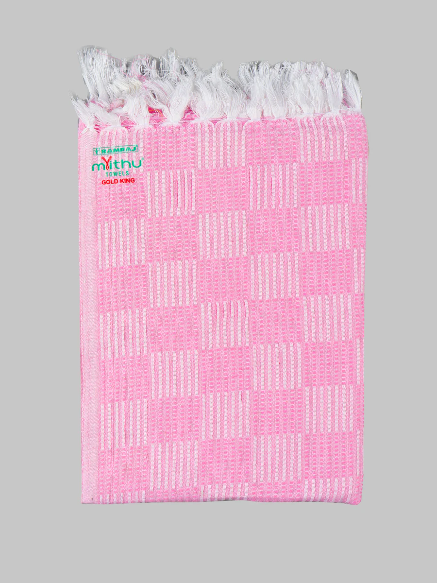Cotton Assorted Colour Bath Towel Gold King (Pack of 2) - Image 2