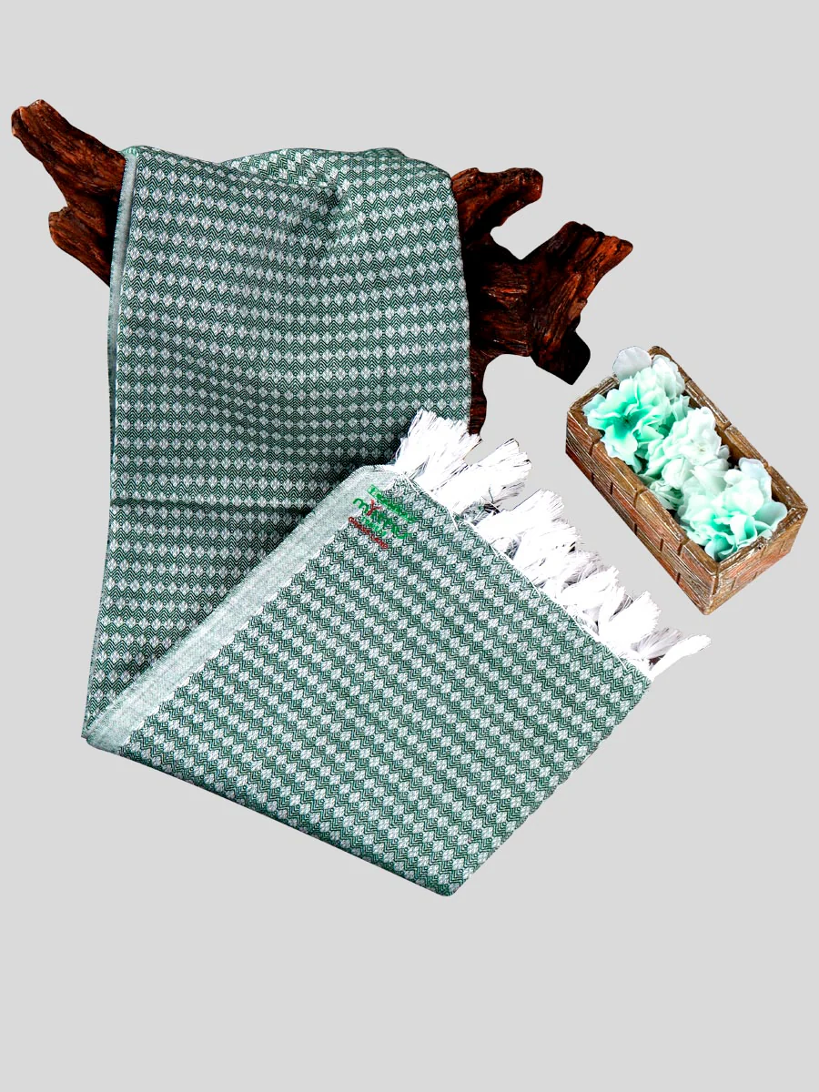 Cotton Assorted Colour Bath Towel Grassland 30x60 (Pack of 2) - Image 7