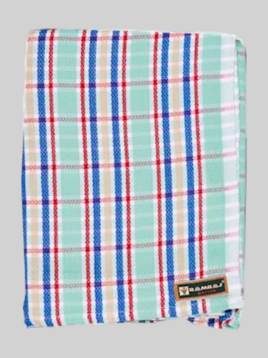 Cotton Assorted Colour Bath Towel Junipper - Image 5