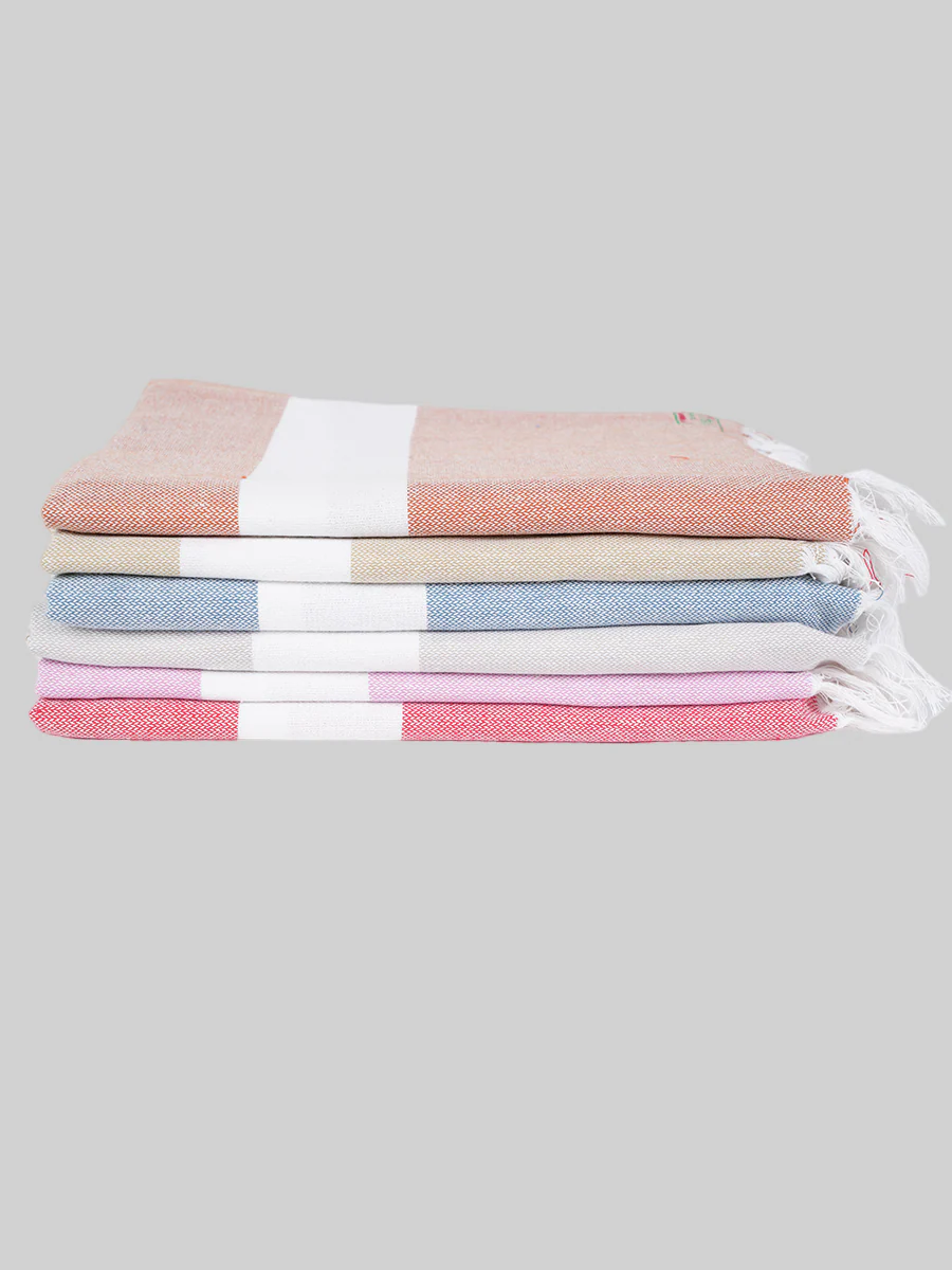 Cotton Assorted Colour Bath Towel Master (Pack of 2) - Image 9
