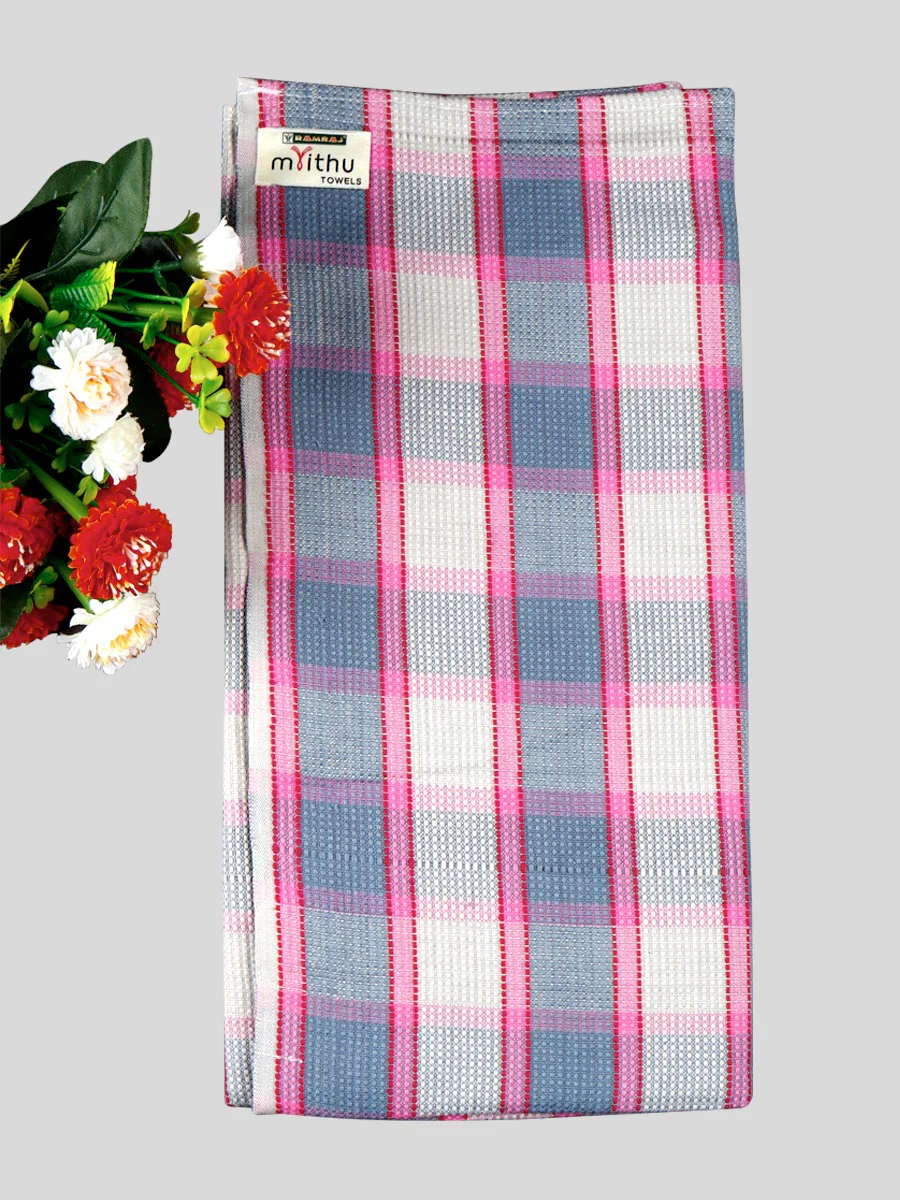 Cotton Assorted Colour Bath Towel Nice Day 30x60 (Pack of 2) - Image 9