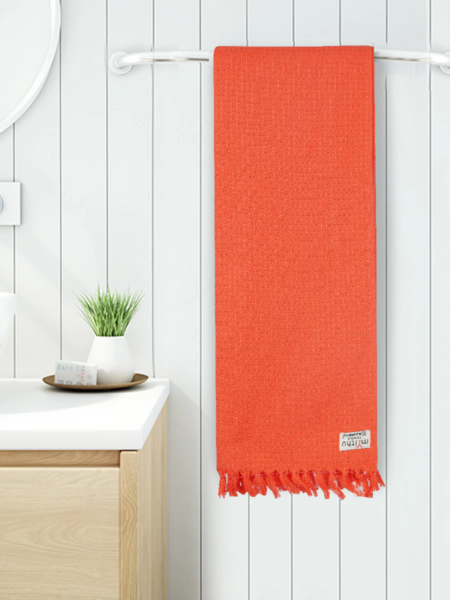 Cotton Assorted Colour Bath Towel Ritham (Pack of 2) - Image 8