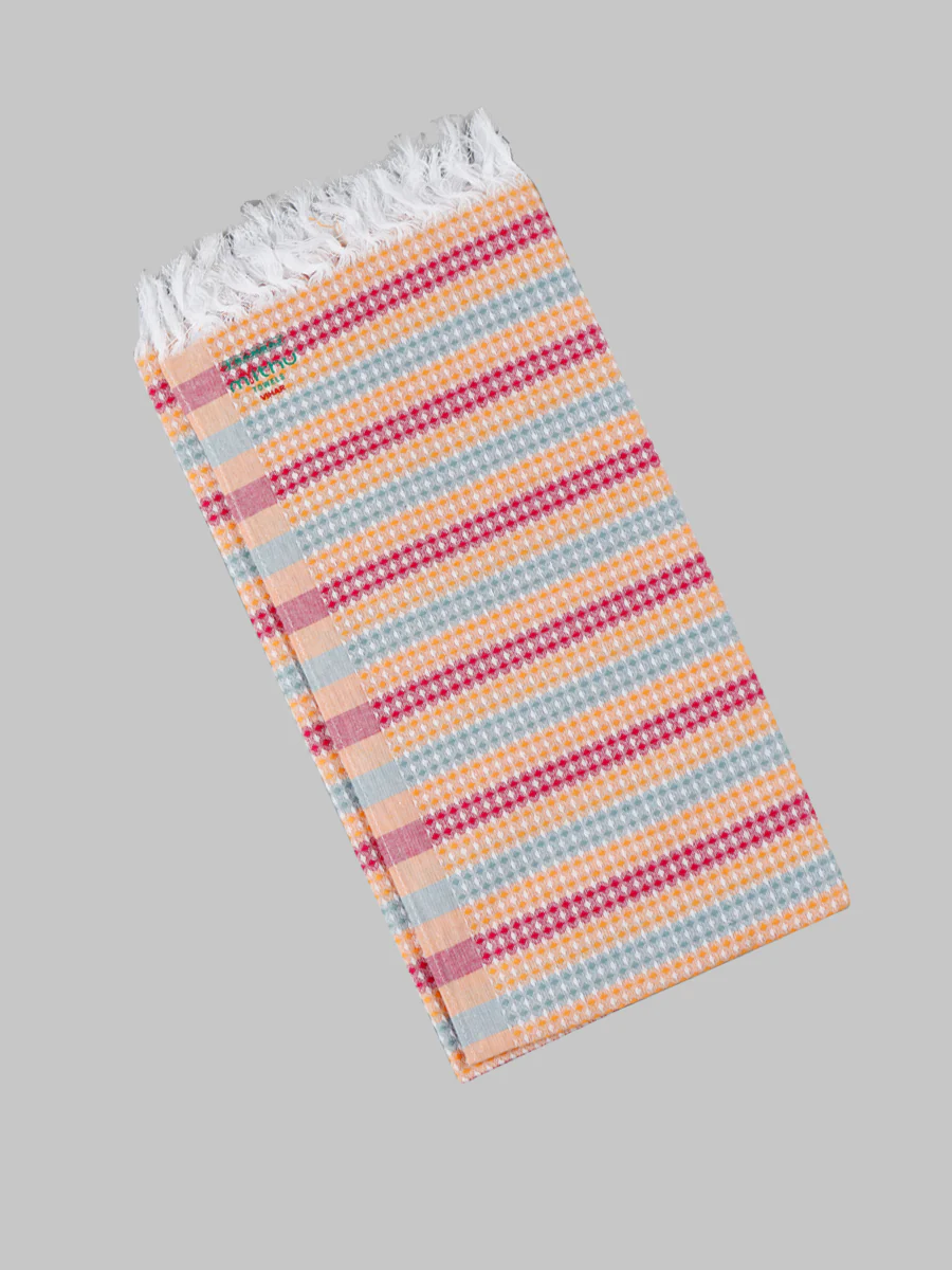 Cotton Assorted Colour Bath Towel Vihar Special New (Pack of 2) - Image 5
