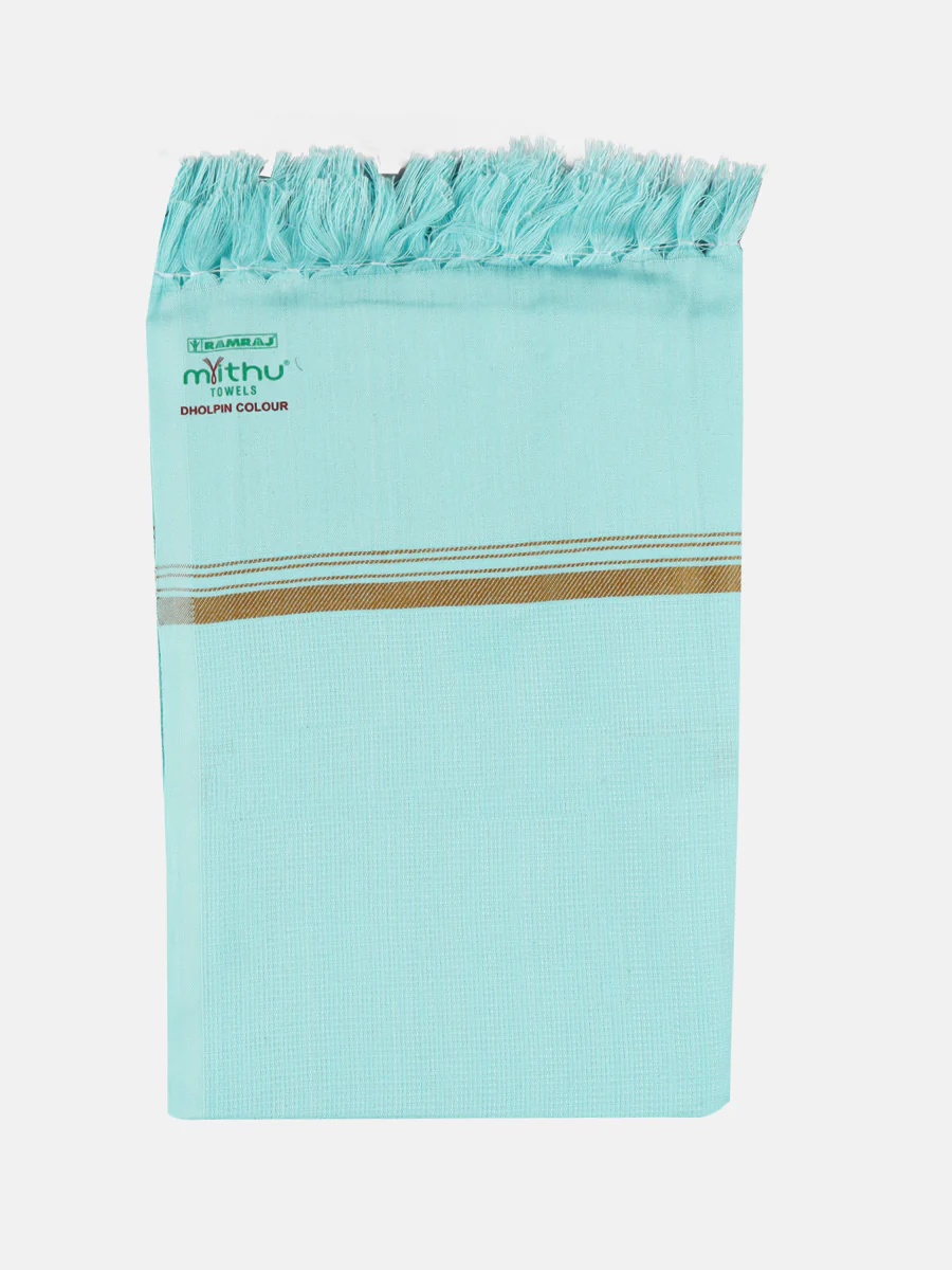Cotton Assorted Colour Bath Towel Dholpin (Pack of 2) - Image 2