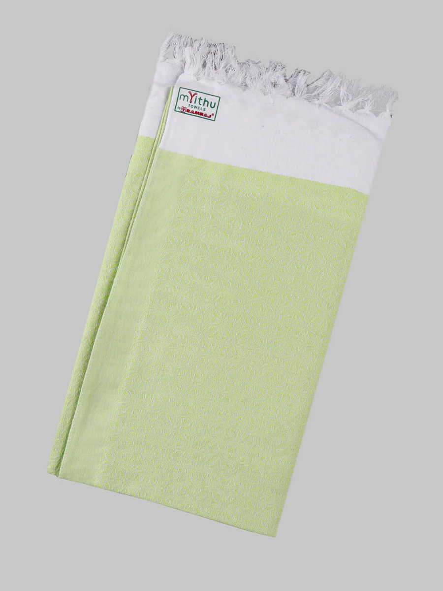 Cotton Assorted Colour Butterfly Bath Towel (2 PCs Pack) - Image 4