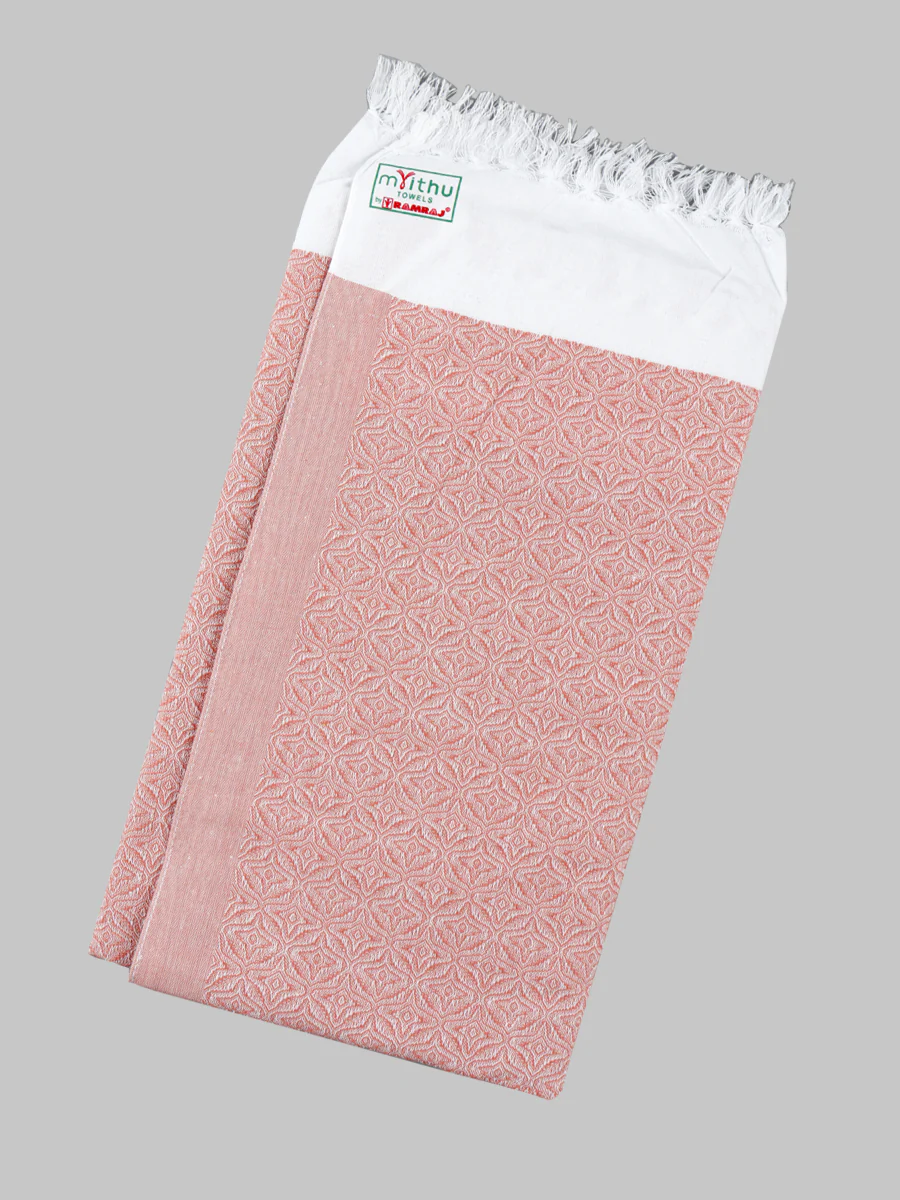 Cotton Assorted Colour Butterfly Bath Towel (2 PCs Pack) - Image 6