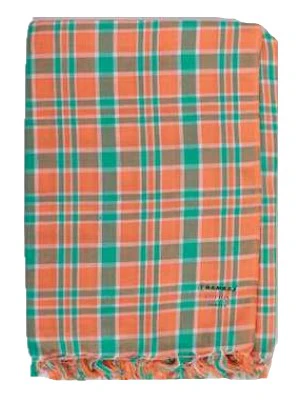Cotton Assorted Colour Checked Bath Towel ( Pack Of 2 ) - Image 6